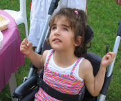 Lolita is a 5 year old girl who has suffered with cerebral palsy and visual impairment since birth.